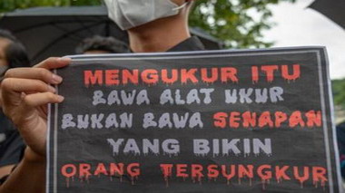 Aksi Solidaritas Untuk Warga Wadas Dilakukan Sekelompok Mahasiswa